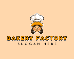 Bread Bakery Chef logo design