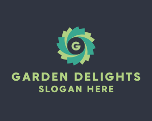 Leaf Gardening Plant logo design