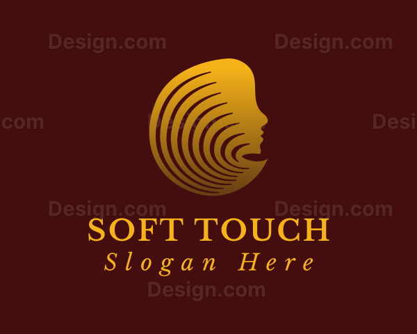 Woman Hair Spa Logo