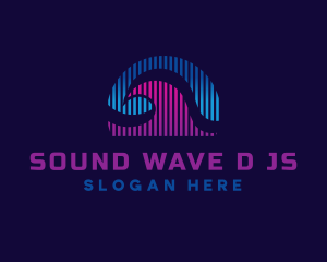 Sound Wave Equalizer logo design