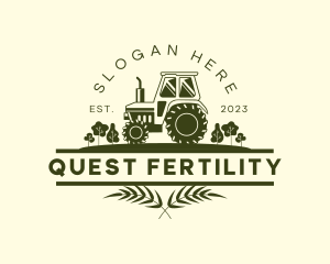 Countryside Tractor Farming logo design