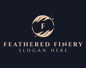 Elegant Feather Quill logo design