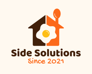 Egg Breakfast House logo design