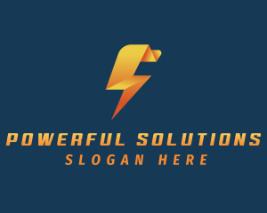 Thunder Energy Power logo design