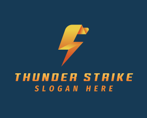 Thunder Energy Power logo design