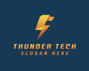 Thunder Energy Power logo design