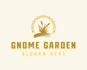 Reed Plant Gardening logo design