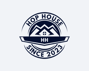 Roofing Home Repair logo design