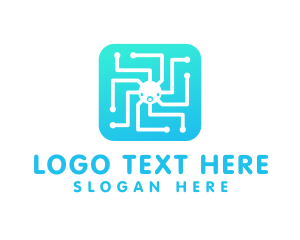 High Tech - Octopus Tech Software logo design