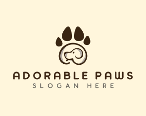 Pet Paw Puppy logo design