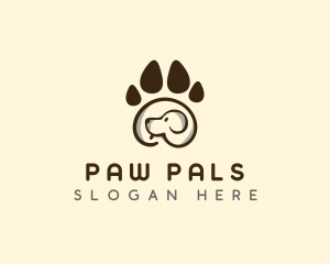 Pet Paw Puppy logo design