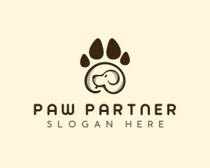 Pet Paw Puppy logo design