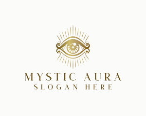 Mystical Tarot Eye logo design