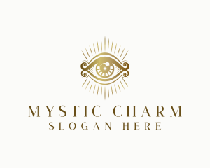 Mystical Tarot Eye logo design