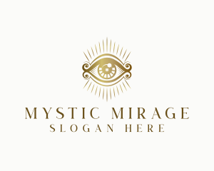 Mystical Tarot Eye logo design