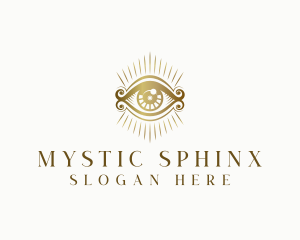 Mystical Tarot Eye logo design