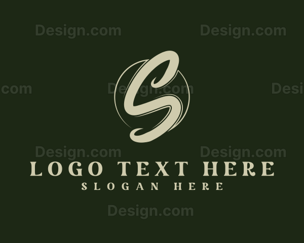 Elegant Emblem Lettermark Logo