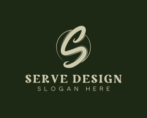 Elegant Beauty Letter S logo design