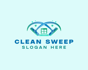 Vacuum Cleaning Sanitation logo design