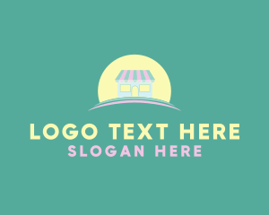 Sell - Cute Kiosk Store logo design