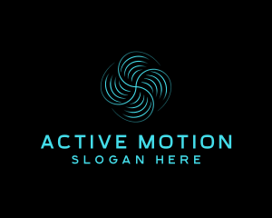 AI Motion Tech logo design