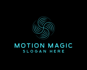 AI Motion Tech logo design