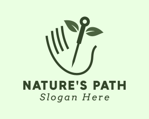 Natural Hand Acupuncture logo design