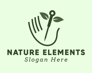 Natural Hand Acupuncture logo design