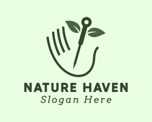 Natural Hand Acupuncture logo design