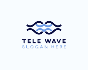 Waves Technology Firm logo design