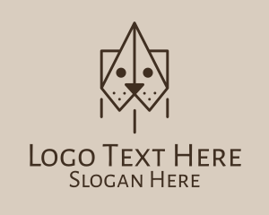 Dog Paper Plane logo