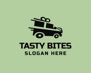 Fast Gift Delivery Truck logo