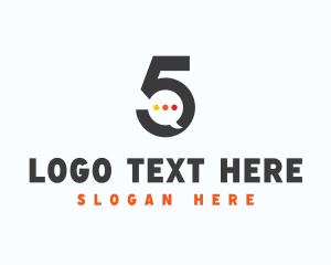 Messaging App Number 5  logo