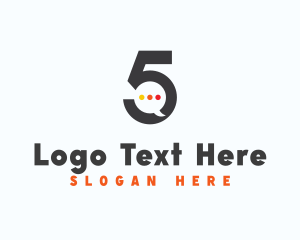 Messaging App Number 5  Logo