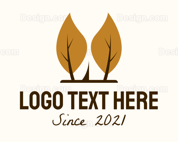 Autumn Tree Tent Logo