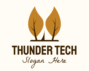 Autumn Tree Tent  Logo