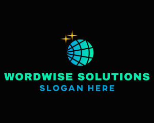 Planet Solar Light Panel logo design