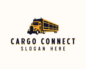 Trucking Cargo Mover logo design