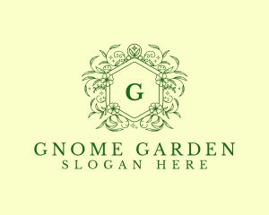 Floral Plant Garden logo design