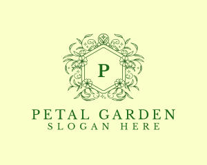 Floral Plant Garden logo design