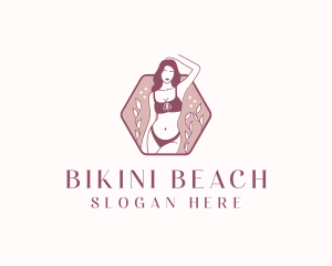 Bikini Fashion Woman logo design