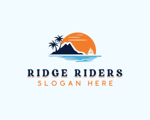 Cruise Ship Vacation logo design