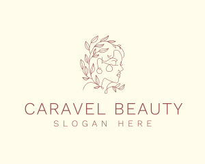 Natural Beauty Goddess logo design