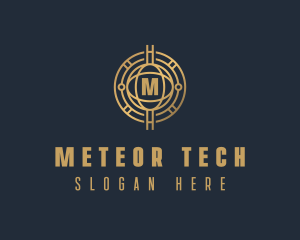 Fintech Cryptocurrency logo design