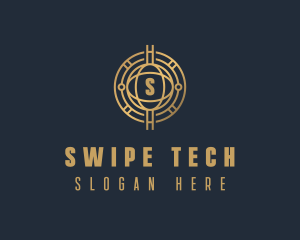 Fintech Cryptocurrency logo design