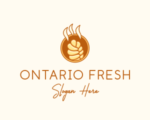 Fresh Bread Bakery  logo design