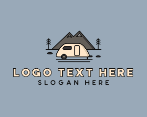 Camper Van Mountain logo