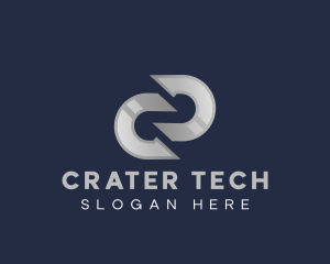 Business Tech Letter C logo design