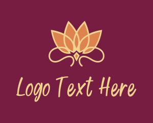 Luxury Diamond Lotus logo