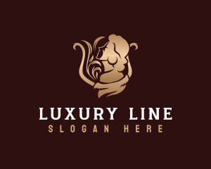 Luxury Woman Beauty logo design